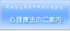 心理カウンセリング(心理療法)のご案内